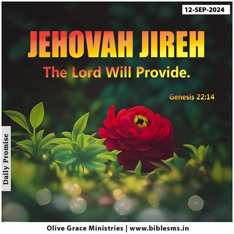 Genesis 22:14 | Daily Bible Verse - Daily Bible Verse