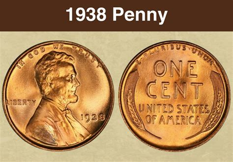 1938 Penny Coin Value (Errors List, "D", "S" & No Mint Mark Worth ...