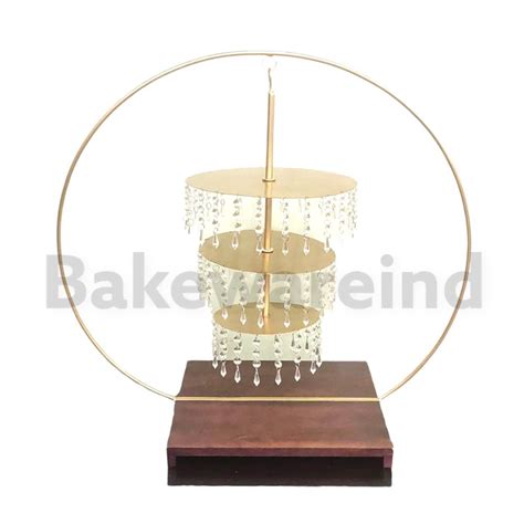 Bakewareind Chandelier Hoop Stand with base