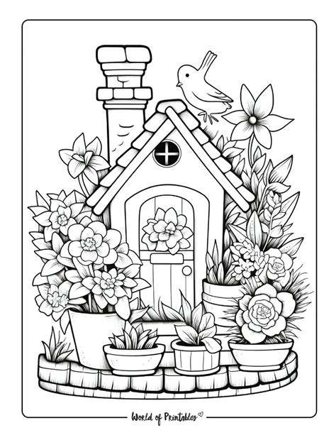 Garden Coloring Pages