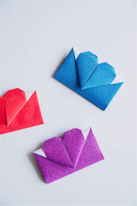 Image result for Origami Heart Envelope Tutorial
