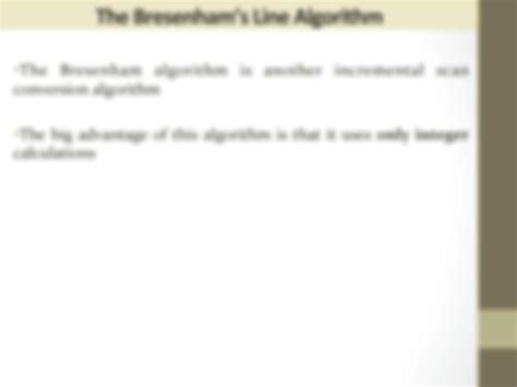 Image result for Bresenham Line Algorithm in Computer Graphics