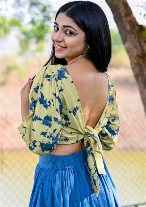 Buy Apanakah Polar Organic Cotton Crop Top With Long Skirt For Women ...