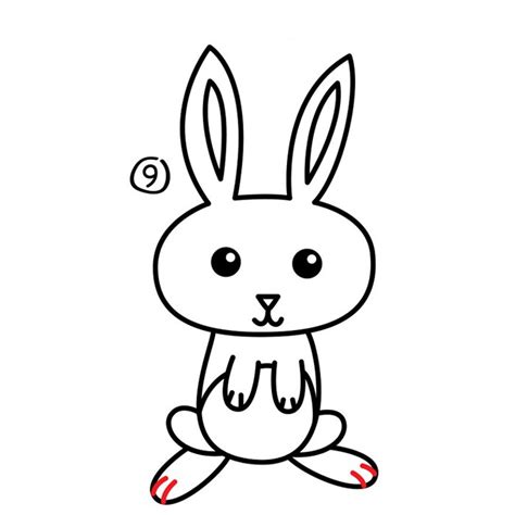 Q版可爱小兔子怎么画简单_小白兔简笔画图片 - 巧巧简笔画