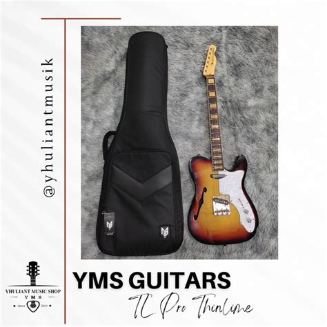 Jual YMS Guitar TL Pro Series Thinline Telecaster Original Made in ...