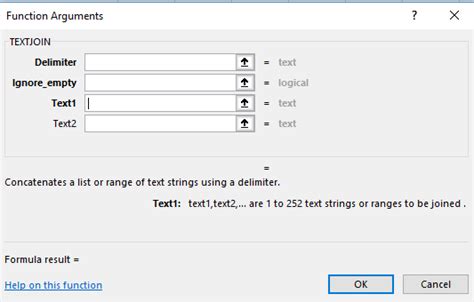 Excel 2016 Textjoin 的图像结果