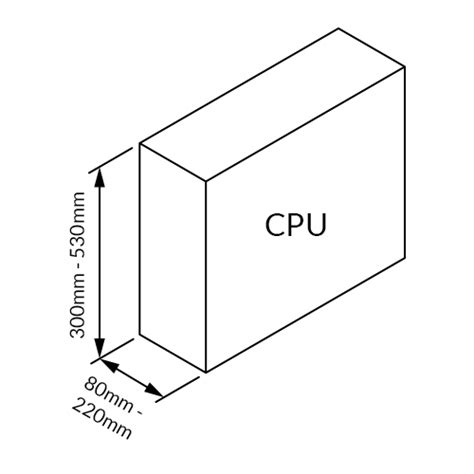 Typical Cpu Dimensions at Scott Mcrae blog