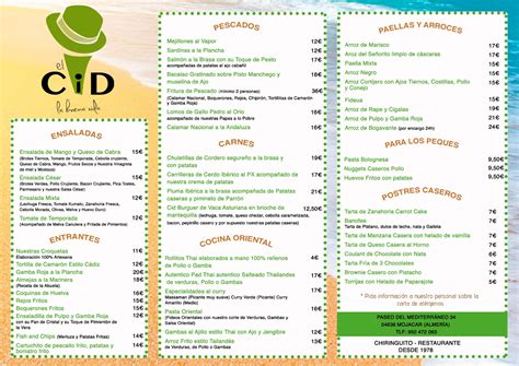 Chiringuito El Cid Beach Bar | Menus, Reviews & Photos | Mojácar Life