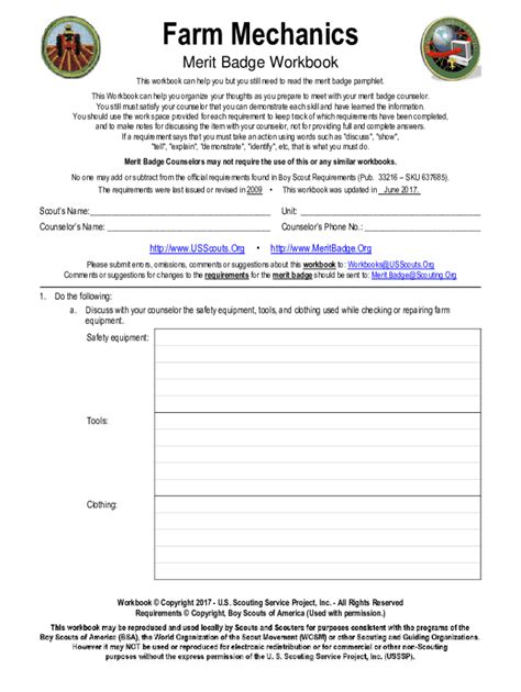 Fillable Online Family Life Merit Badge Worksheet Answers Fax Email ...