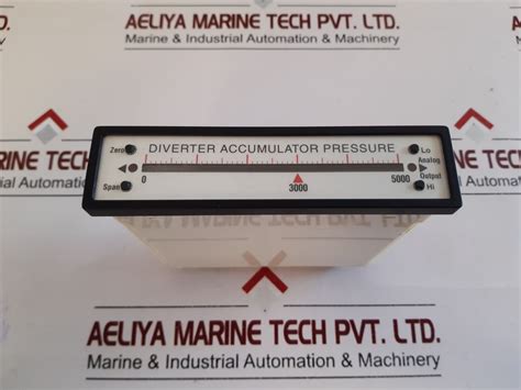 Texmate Fx-b101Q Bargraph Diverter Accumulator Pressure – Aeliya Marine ...