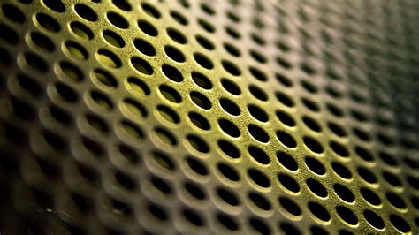 Download wallpaper 3840x2160 holes, volume, slope, metal, texture 4k ...