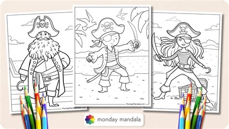 Pirate Coloring Pages