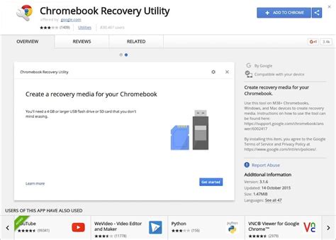 Image result for Chrome Recovery USB