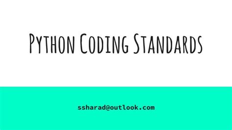 Image result for Python Coding Standards