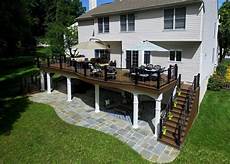 Patios Decks Style Classic by Elevated Deck Designs Safety Features For Above Ground Decks Patios Decks Style Classic