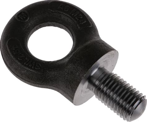 RS PRO | RS PRO Carbon Steel Eye Bolt, M24 Thread, 40 mm Thread Length ...