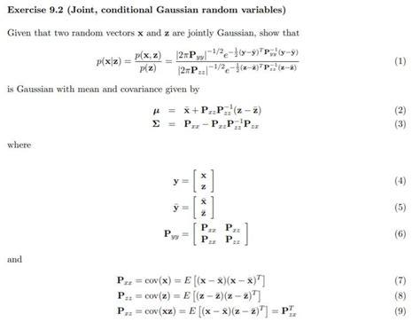 Image result for Conditional Gaussian Random Variables