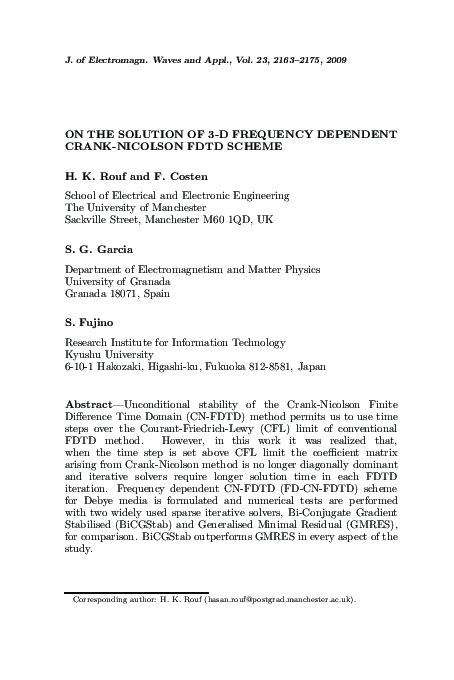 +Examples of Crank Nikolson Metho Implicit Method Using Finite Difference Method 的图像结果