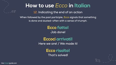 In Italian In Italian