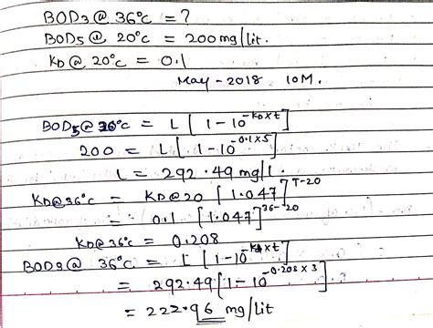 Bod Calculation Formula 的图像结果