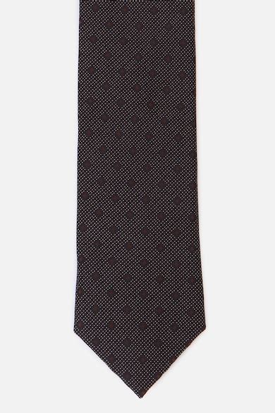 Buy Men Brown Embroidered Tie Online - 928270 | Louis Philippe