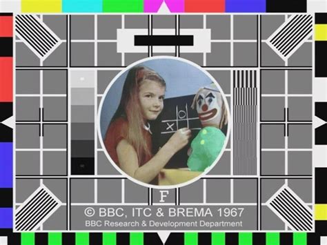 1948 TV Test Patterns 的图像结果