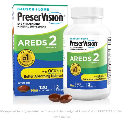 Buy PreserVision® AREDS 2 Soft Gels Online