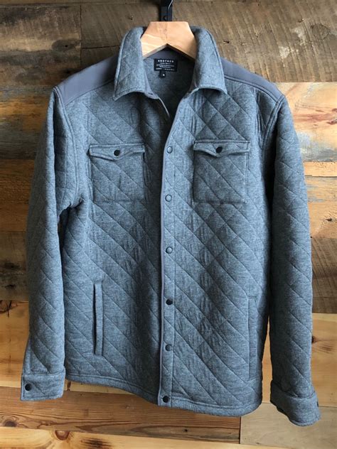 Insignia Quilted Shirt Jacket - Men's | Quilted jacket men, Shirt ...