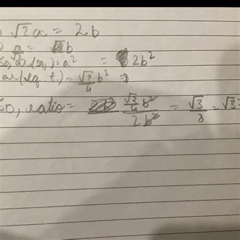 The diagonal of a square is twice the side of an equatorial triangle ...