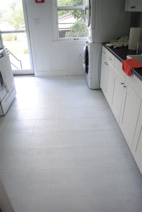 Ruffles & Rhythms: Painted Vinyl Floors