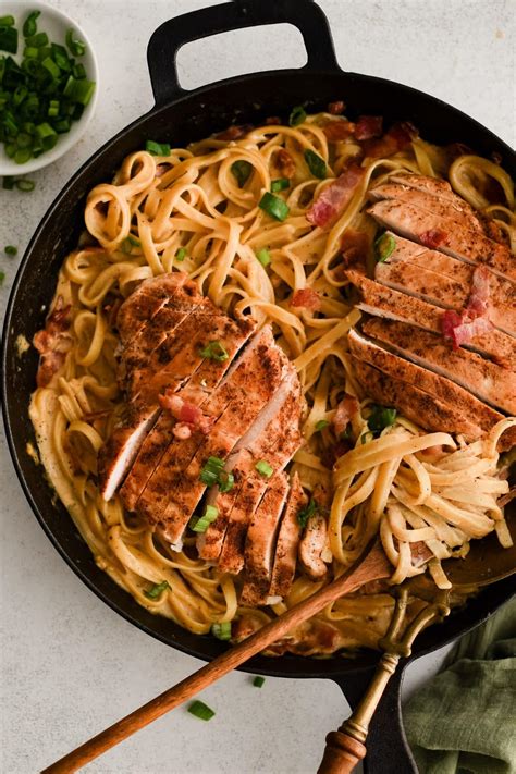 Cajun Chicken Alfredo Pasta - The Forked Spoon