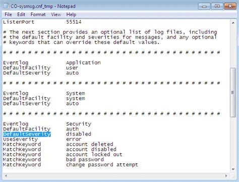 Image result for Windows Syslog Server Setup