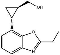 Cyclopropanemethanol, 2-(2-ethyl-7-benzoxazolyl)-, (1R,2R)- (9CI) in ...