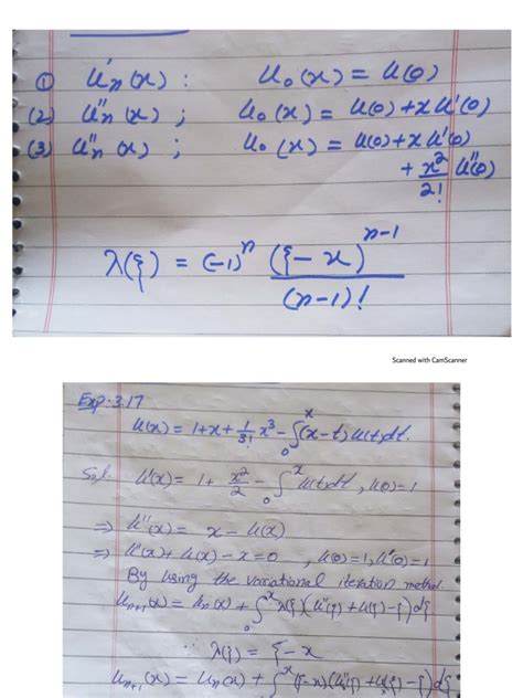 Variational Iteration Method Maths Code 的图像结果