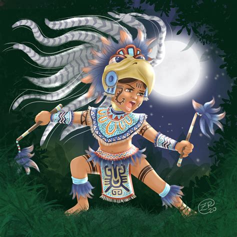 Aztec Warrior And Princess Drawings