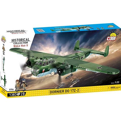 Cobi Historical Collection WWII Dornier Do 17Z-2 Plane