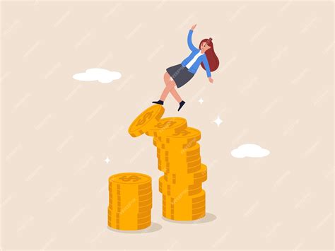 Premium Vector | Financial instability concept Uncertainty or unstable ...