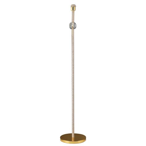 Colbert Floor Lamp WITHOUT SHADE 1 Light E27 Gold/Crystal