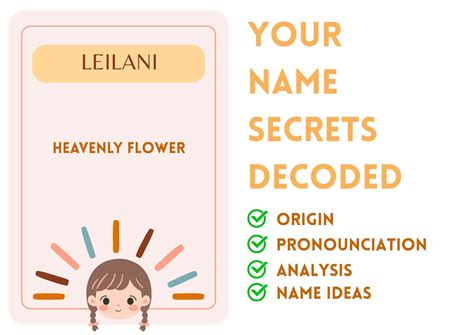 Name Meaning Leilani