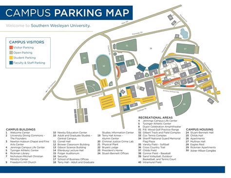 Parking - Main View | Parking Information and Vehicle Registration | Campus Safety | mySWU