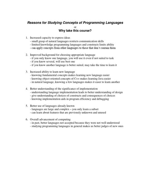 Image result for Why Use Programming Language Example