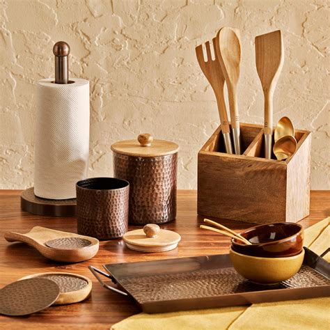 Buy Mirage Wood Utensil Holder from Home Centre at just INR 799.0