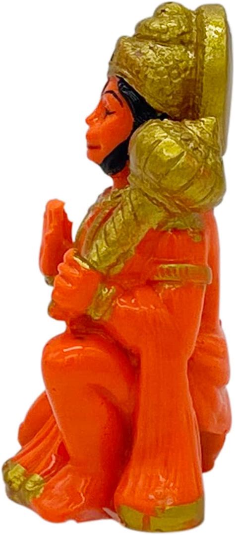Gallery99 Small Hanuman in Blessing Posture with Gada Sitting India | Ubuy