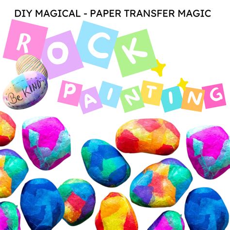 Buy Rock Transfer Paper Kit | DIY Transfer Paper Rock Art | Kids Rock ...