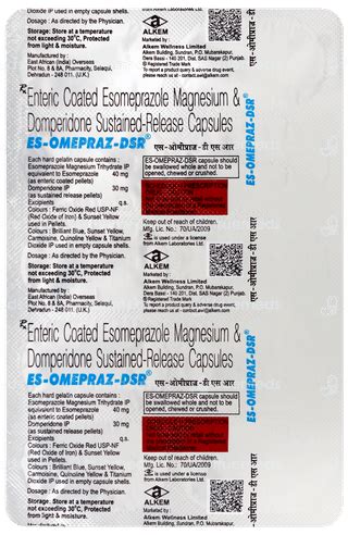 Es Omepraz Dsr Capsule: Uses, Side Effects, Price & Substitutes