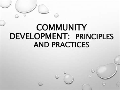 Image result for Community Development Lecture