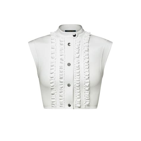 Ruffle Trim Technical Jersey Top - Ready-to-Wear | Louis Vuitton India