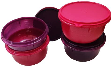 Buy Tupperware Aspiration's Plastic Fix n Mix Round Container, 2L (Set ...