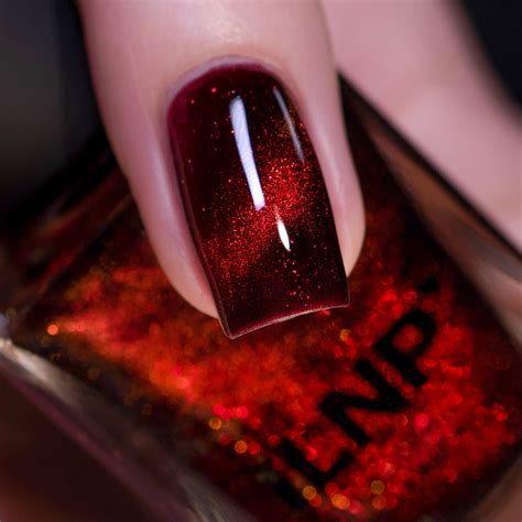 Poison - Blood Red Magnetic Nail Polish - Etsy
