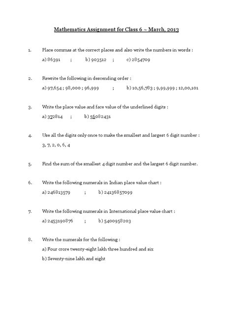 Class 6 Assignment Answer Math 13 Week 的图像结果